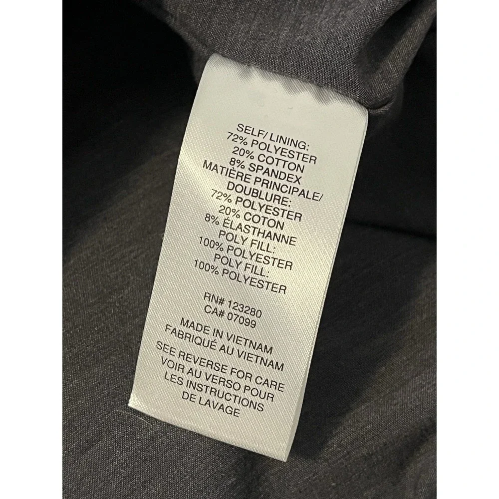 Travis Mathew Top Of The Line Golf Vest Men's XXXL Gray Full Zip
